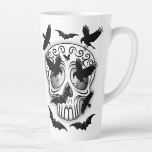 Tasse Latte Calaveras décoratives Halloween