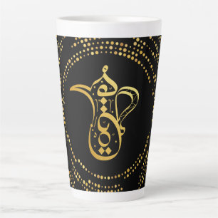 Tasse Latte Calligraphie arabe du café