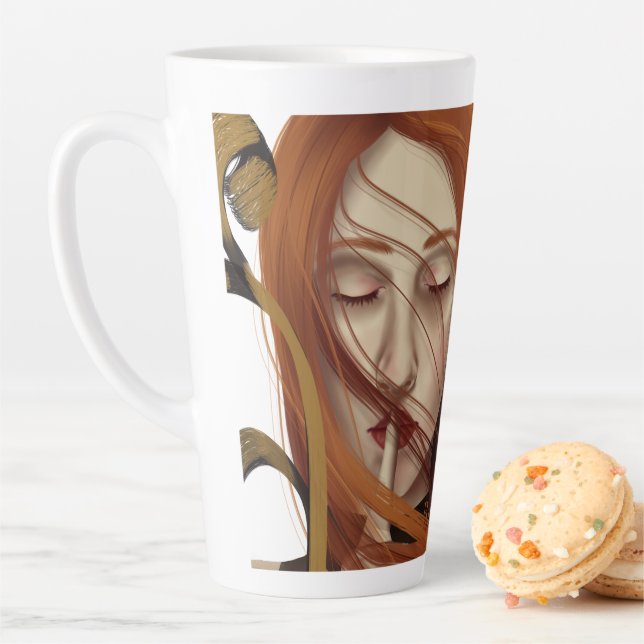 Tasse Latte Calme (En situation)