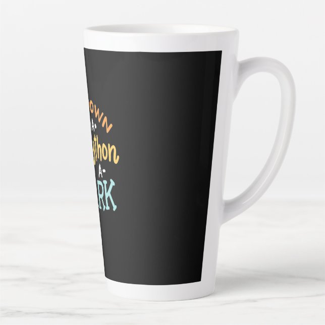 Tasse Latte Calme En Bas C'Est Un Python Ball (Droite)