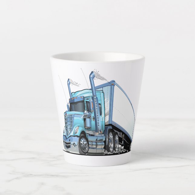 Tasse Latte Camion de dessin (Devant)