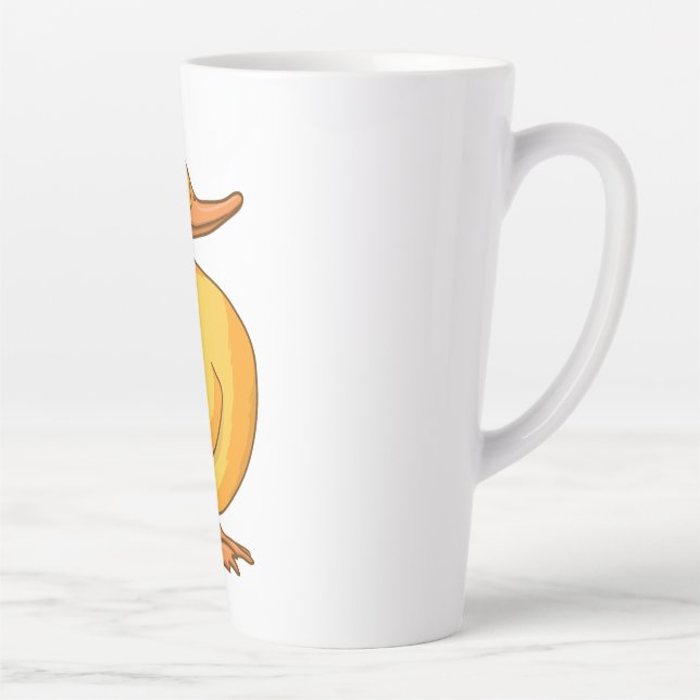 Tasse Latte canard, oiseau, photos de canards (Droite)