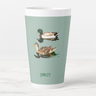 Tasse Latte Canards colverts