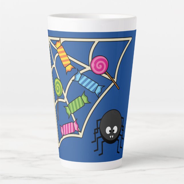 Tasse Latte Candy Catcher Spider (Devant)