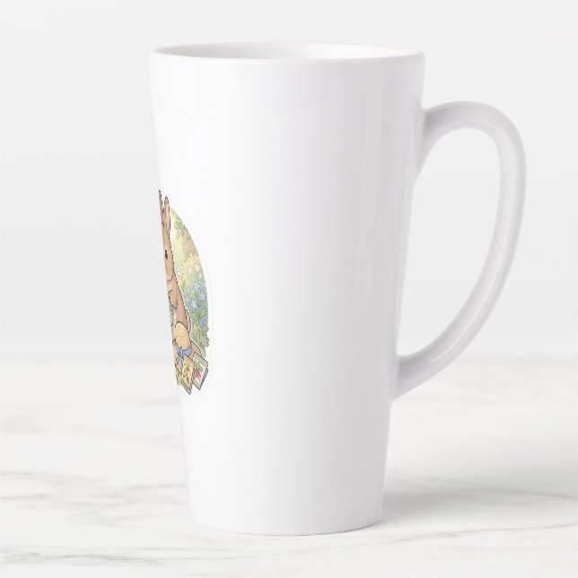 Tasse Latte Caneca de capivara (Droite)