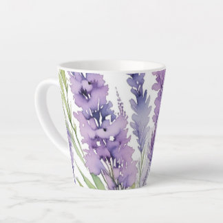 Tasse Latte Caneca para café latte Lilac
