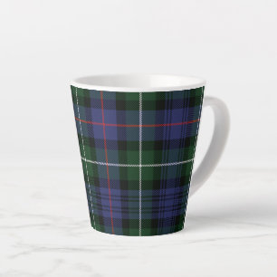 Tasse Latte Carreaux Rustique MacKenzie Vert Noir Tartan