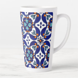 Tasse Latte Carrelage Talavera Mexicaine No 1