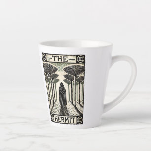 Tasse Latte Carte Tarot Hermit