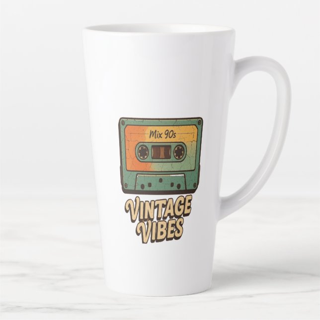 Tasse Latte Cassette classique (Droite)