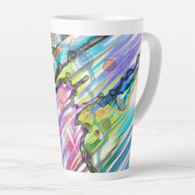 TASSE LATTE CATÉGORIE CINQ ÉCHANTILLONNEMENT ART CONCEPTION AB (Angle droit)