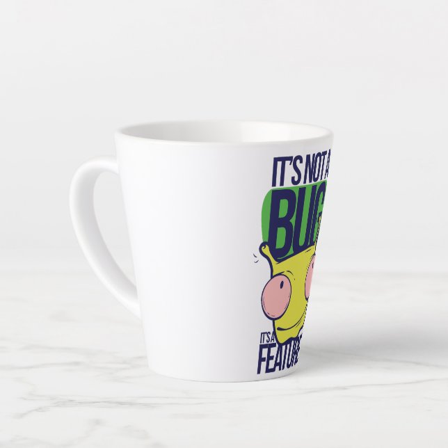 Tasse Latte ce n'est pas un bug, c'est une fonctionnalité (Angle gauche)