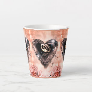 Tasse Latte Ce que Dieu a uni (Rose rose)