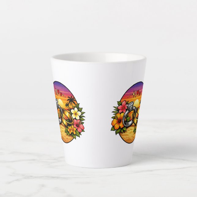 Tasse Latte cérémonie de la bague (Devant)