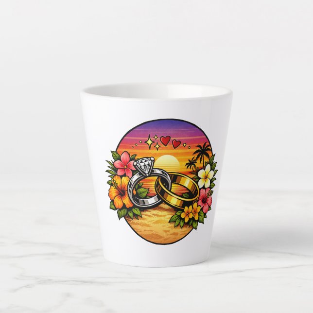 Tasse Latte cérémonie de la bague (Devant)