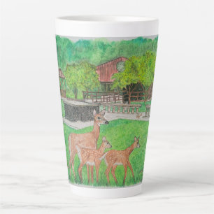 Tasse Latte Cerf à Humiston Woods