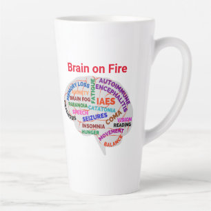 Tasse Latte Cerveau en feu Mois de sensibilisation aux EI 2-23