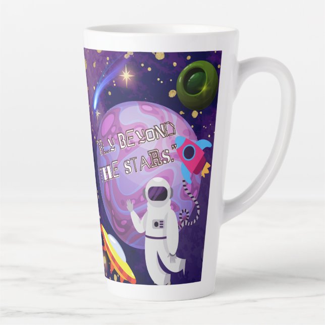TASSE LATTE C'EST AU-DELÀ DES ÉTOILES, ASTRONAUTE (Droite)