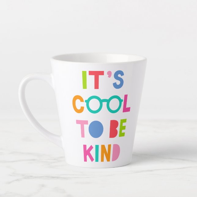 Tasse Latte C'est Cool d'être gentil (Gauche)