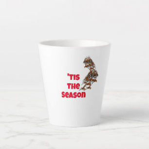 Tasse Latte 'C'Est La Saison Qui Fait Tourner Les Cerfs