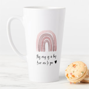 Tasse Latte C'est Un Câlin De Moi À Toi