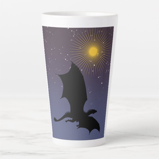 Tasse Latte C'est un Dragon, ce n'est pas votre imagination (Devant)