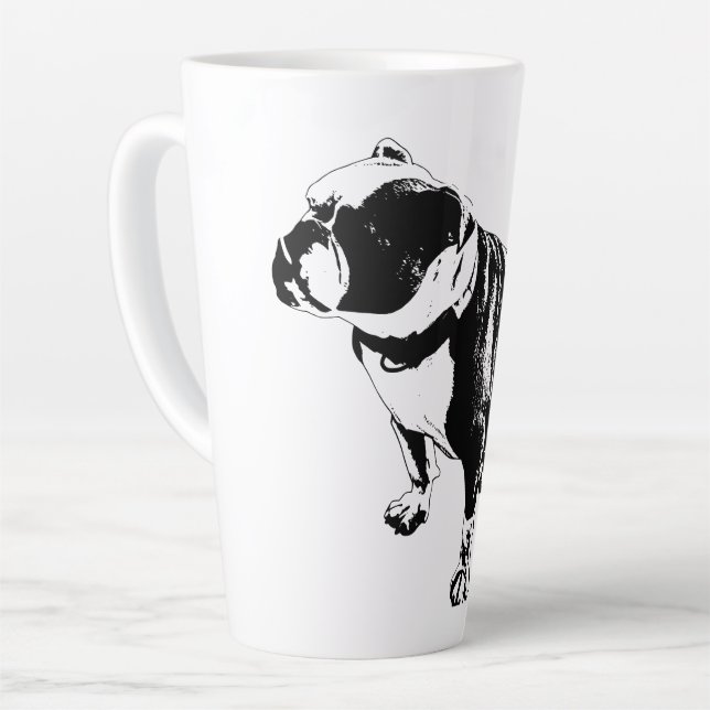 Tasse Latte Chaleur dans l'attente (Angle gauche)