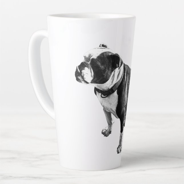 Tasse Latte Chaleur dans l'attente (Angle gauche)