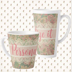 Tasse Latte Chambre Romantique Le Boudoir Romantique