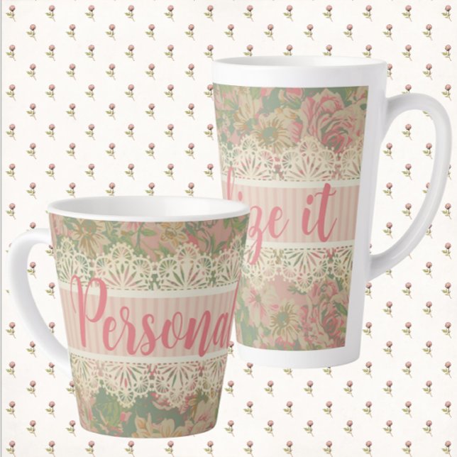 Tasse Latte Chambre Romantique Le Boudoir Romantique (Créateur téléchargé)