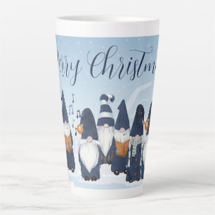 Tasse Latte Chanter des Gnomes de Noël