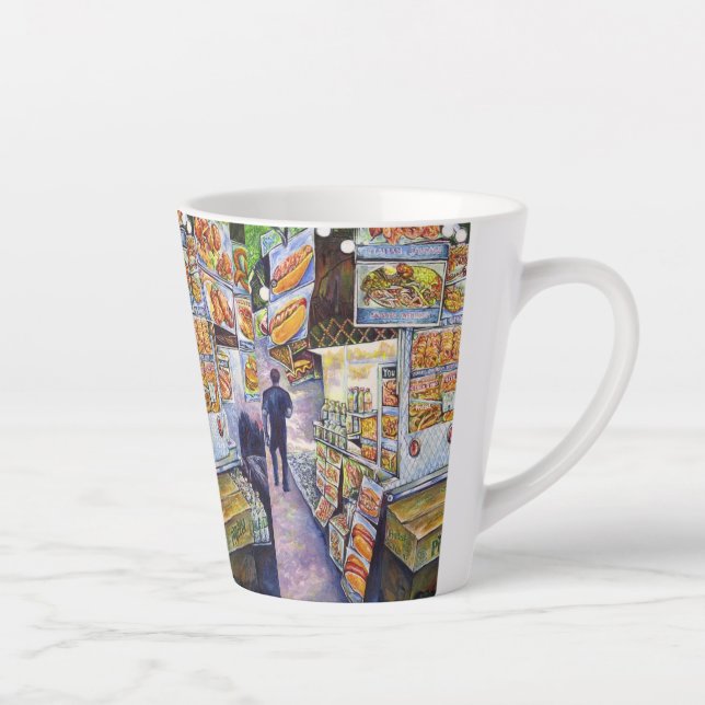 Tasse Latte Charge de travail artistique extraordinaire (Droite)