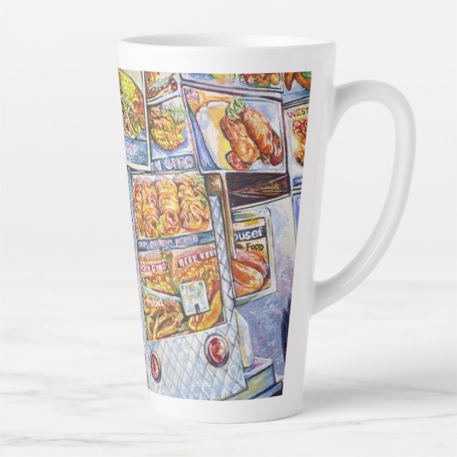 Tasse Latte Charge de travail artistique extraordinaire (Droite)