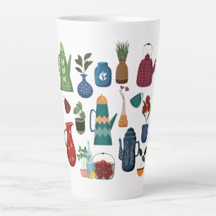 Tasse Latte Charme de cuisine moderne du milieu du siècle
