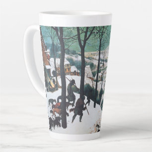 Tasse Latte Chasseurs dans la neige par Bruegel