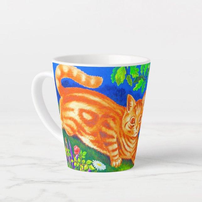 Tasse Latte Chat de nuit (Angle gauche)