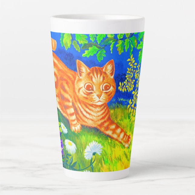 Tasse Latte Chat de Nuit (Devant)