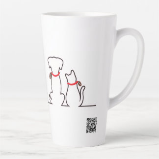 Tasse Latte Chat Endormi Besoin de Café Mème
