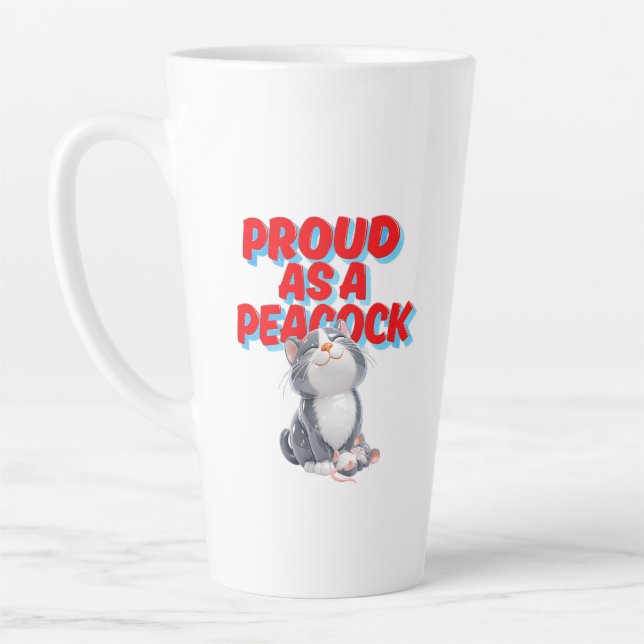 Tasse Latte Chat Mignon   (Gauche)