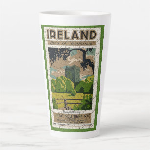 Tasse Latte Château de Vintage Blarney
