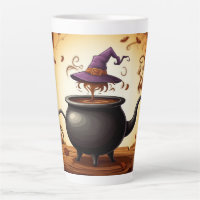 Chaudron de sorcière Potion Halloween Citrouille �