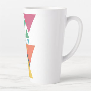 Tasse Latte Chemise à manches longues ADOM Geometric Art