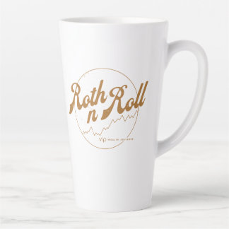 Tasse Latte Chemise de la tournée mondiale Roth n Roll – Humou