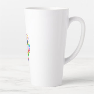 Tasse Latte Chemise de photo Halloween fantôme mignon personna