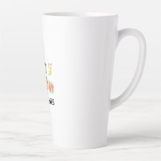 Tasse Latte chemise de vibes d'été mignon pour les enfants.