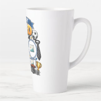 Tasse Latte Chemise photo personnalisée pour la fête des pères