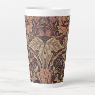 Tasse Latte Chèvrefeuille par William Morris, Art de fleurs de