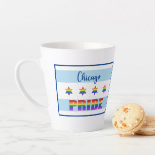 Tasse Latte Chicago Pride