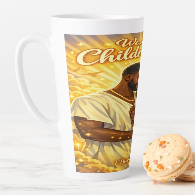 Tasse Latte Children of Light (En situation)