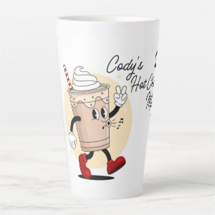 Tasse Latte Chocolat Chaud Personnalisé Mignon